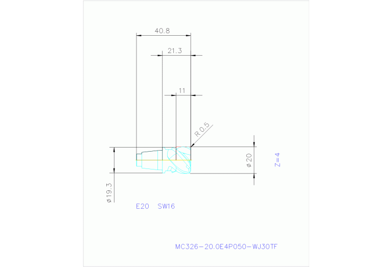 MC326-20.0E4P050-WJ30TF