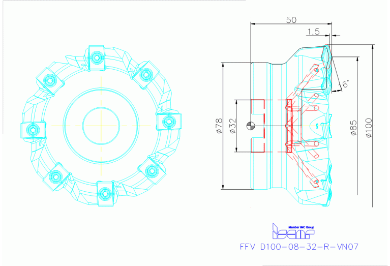 FFV D100-08-32-R-VN07