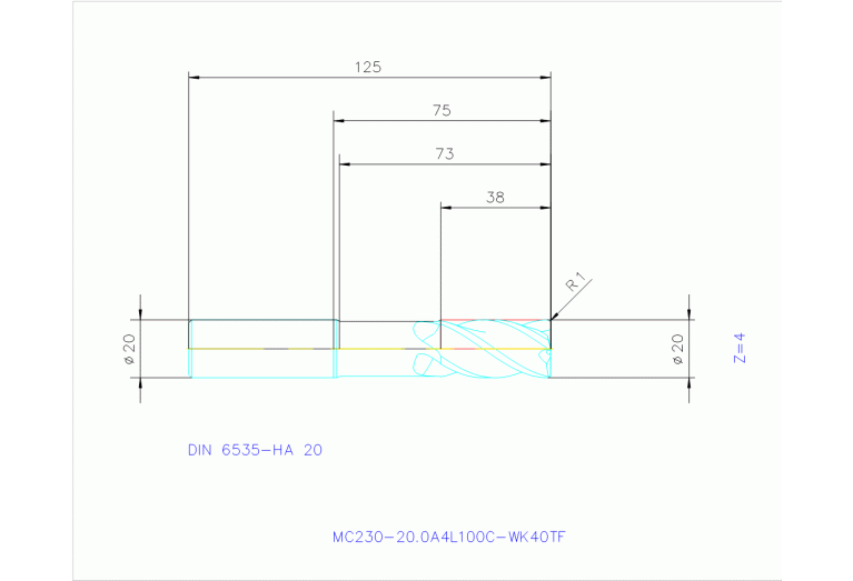MC230-20.0A4L100C-WK40TF