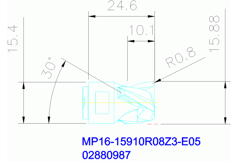 MP16-15910R08Z3-E05 F40M