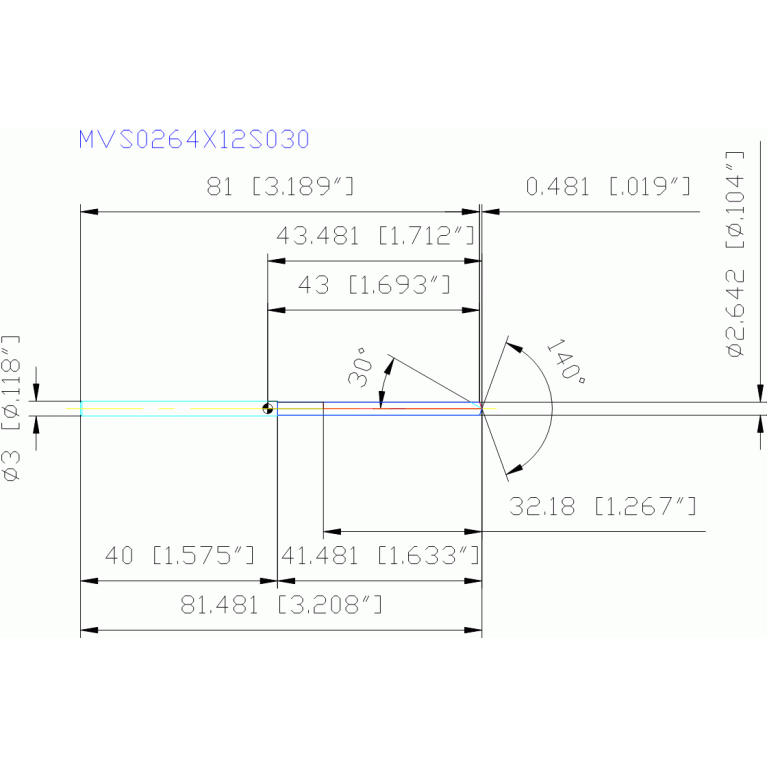 MVS0264X12S030