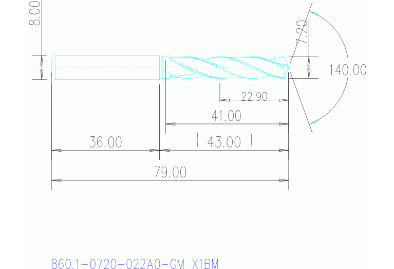 860.1-0720-022A0-GM X1BM