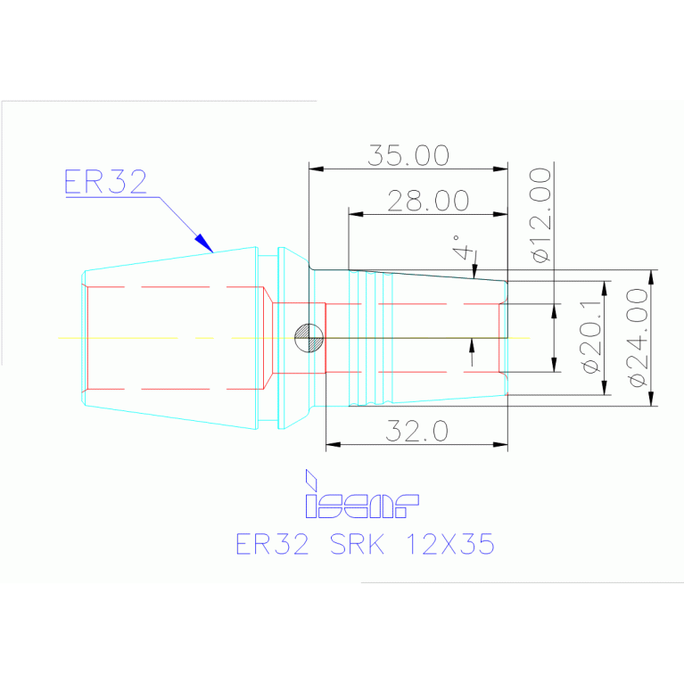 ER32 SRK 12X35