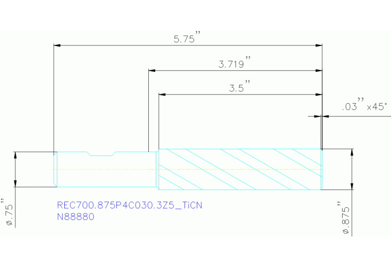 REC700.875P4C030.3Z5 TICN