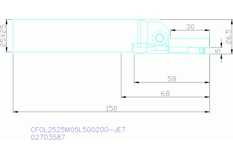 CFOL2525M05L500200-JET