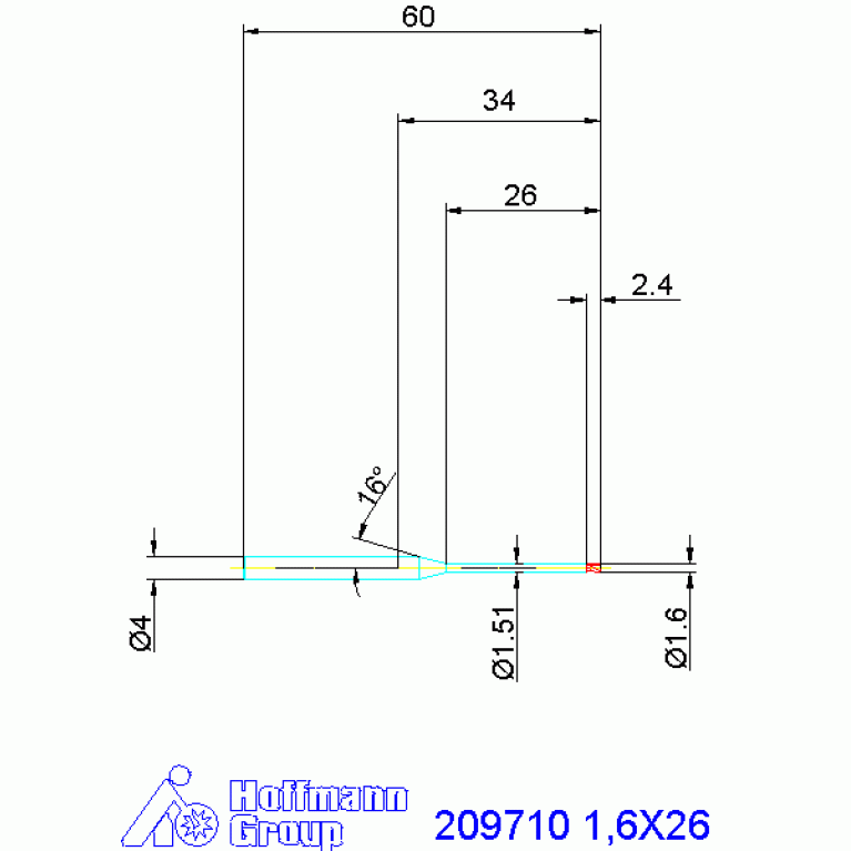 209710 1,6X26