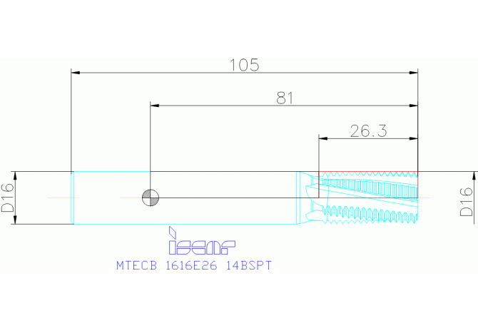 MTECB 1616E26 14BSPT IC908