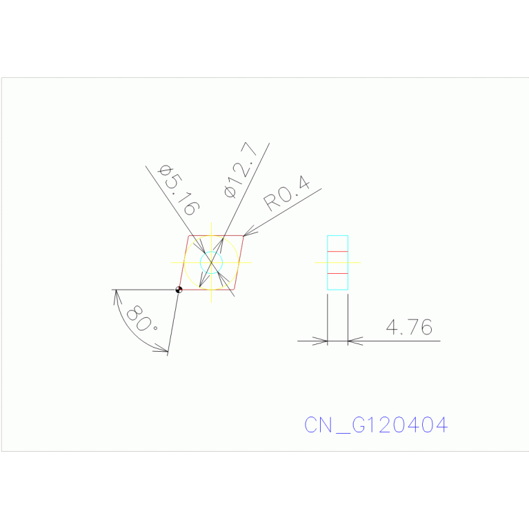 CNMG120404N-FE AC8115P