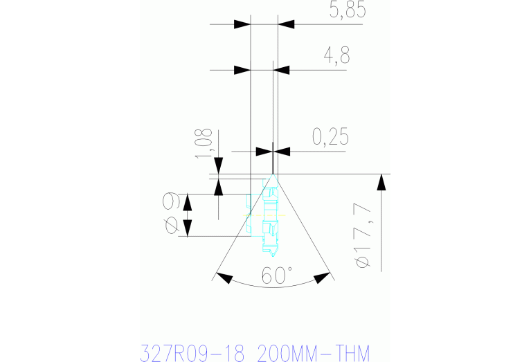 327R09-18 200MM-THM 1025