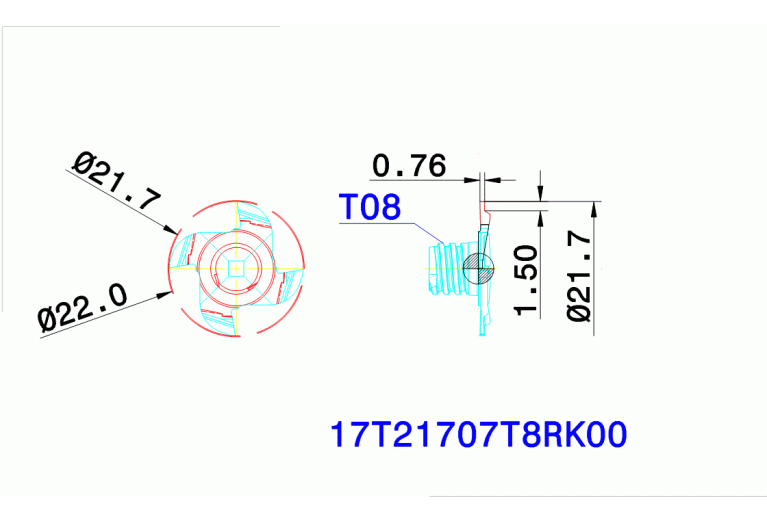 17T21707T8RK00 IN1530