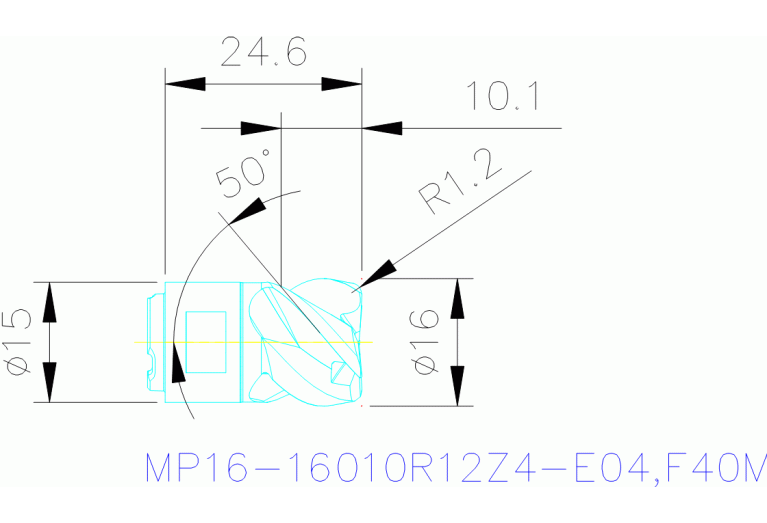 MP16-16010R12Z4-E04 F40M
