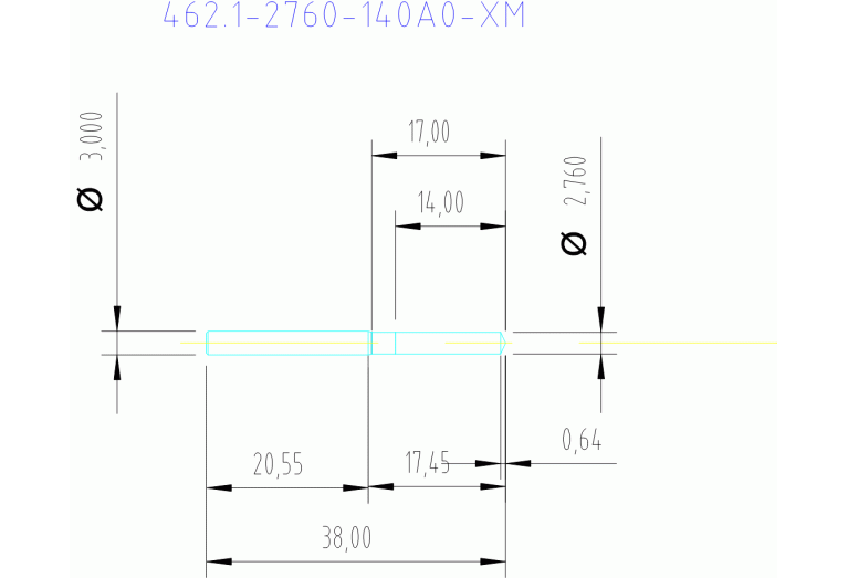 462.1-2760-140A0-XM X2BM