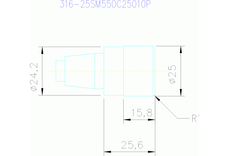 316-25SM550C25010P 1030