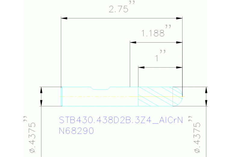 STB430.438D2B.3Z4 ALCRN