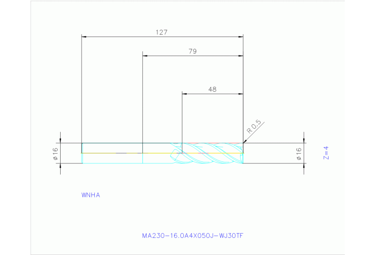 MA230-16.0A4X050J-WJ30TF