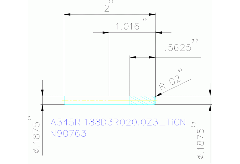 A345R.188D3R020.0Z3 TICN