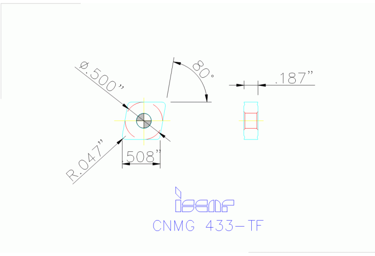 CNMG 120412-TF IC6025