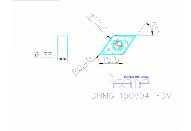 DNMG 150604-F3M IC830