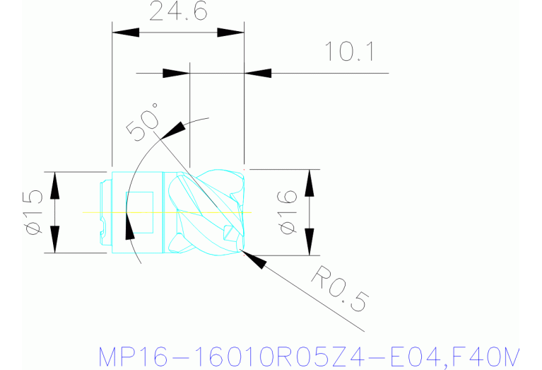 MP16-16010R05Z4-E04 F40M