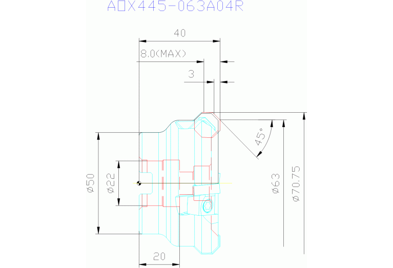 AOX445-063A04R