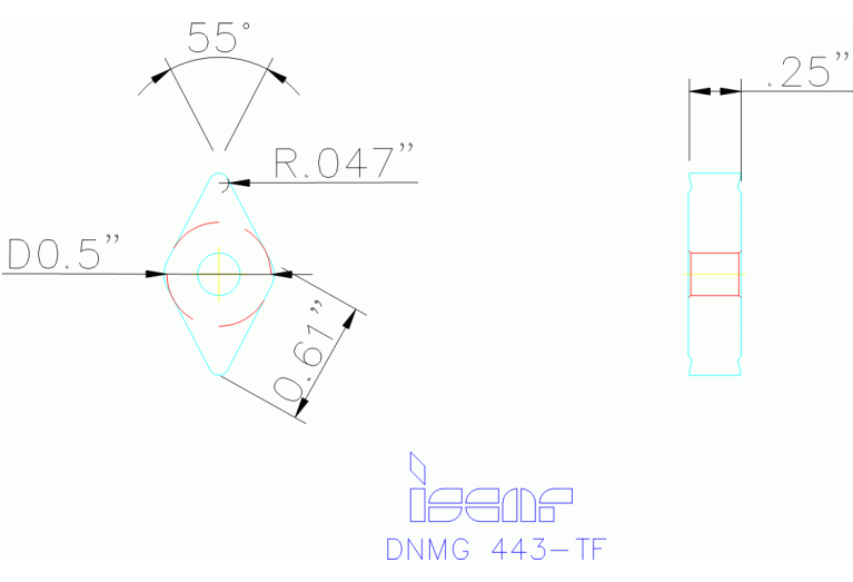 DNMG 150612-TF IC806