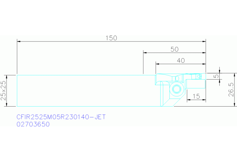 CFIR2525M05R230140-JET