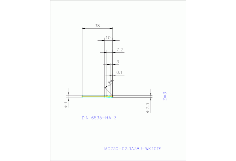 MC230-02.3A3BJ-WK40TF