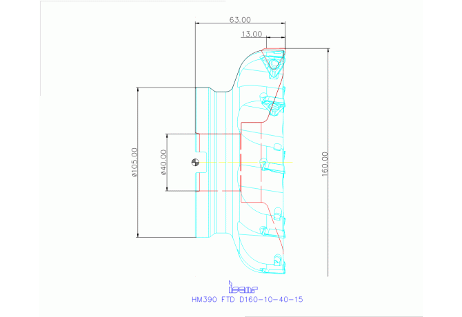 HM390 FTD D160-10-40-15