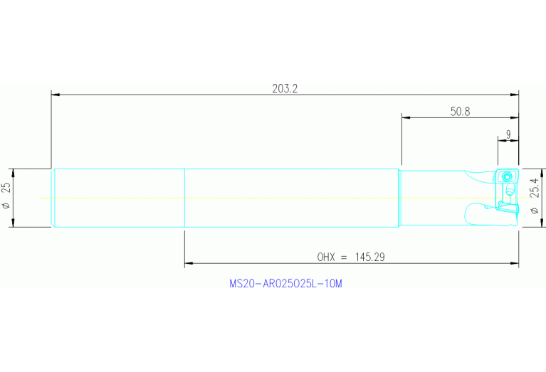 MS20-AR025O25L-10M