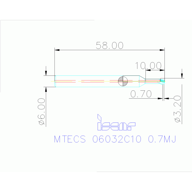 MTECS 06032C10 0.7MJ IC908