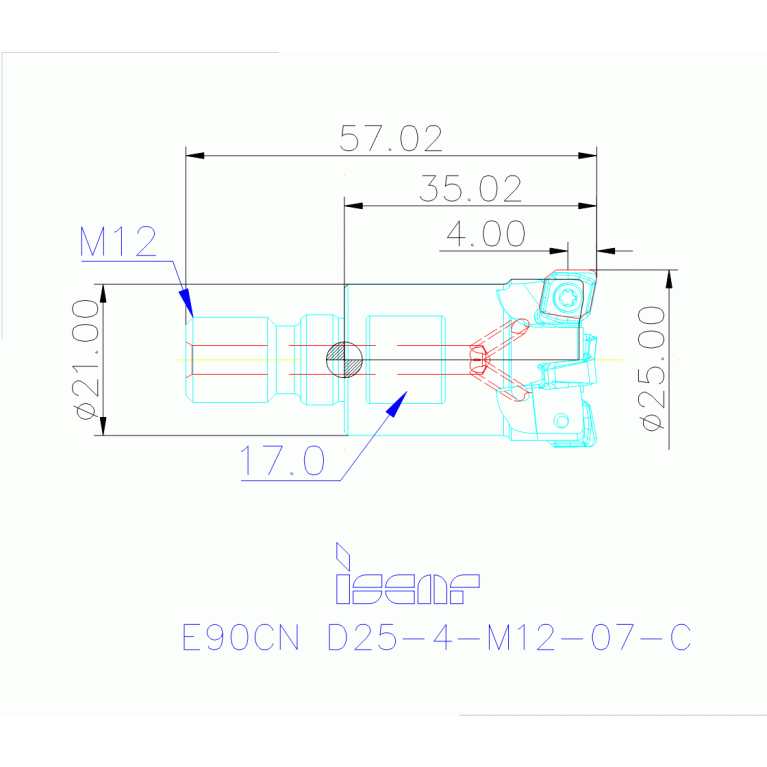 E90CN D25-4-M12-07-C
