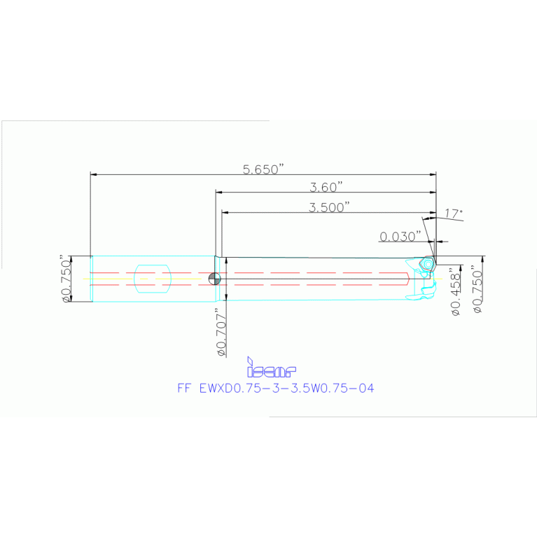 FF EWXD0.75-3-3.5W0.75-04