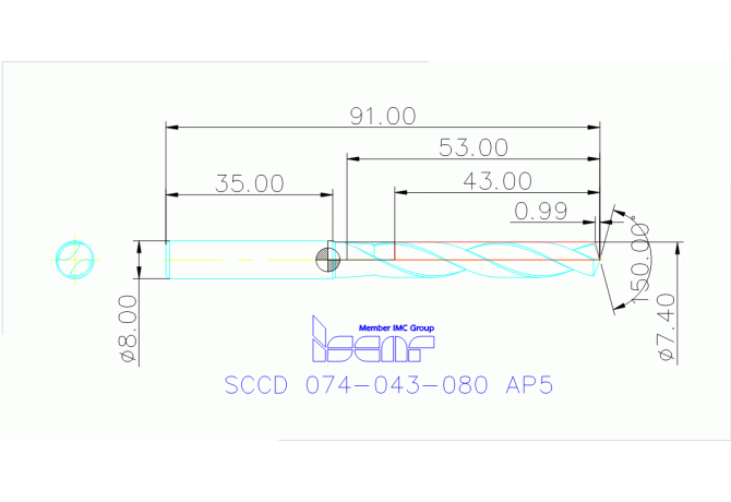 SCCD 074-043-080 AP5 IC908