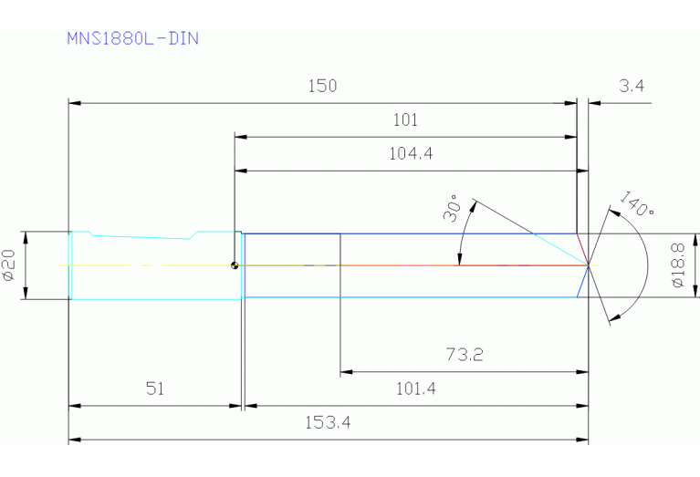 MNS1880L-DIN TF15