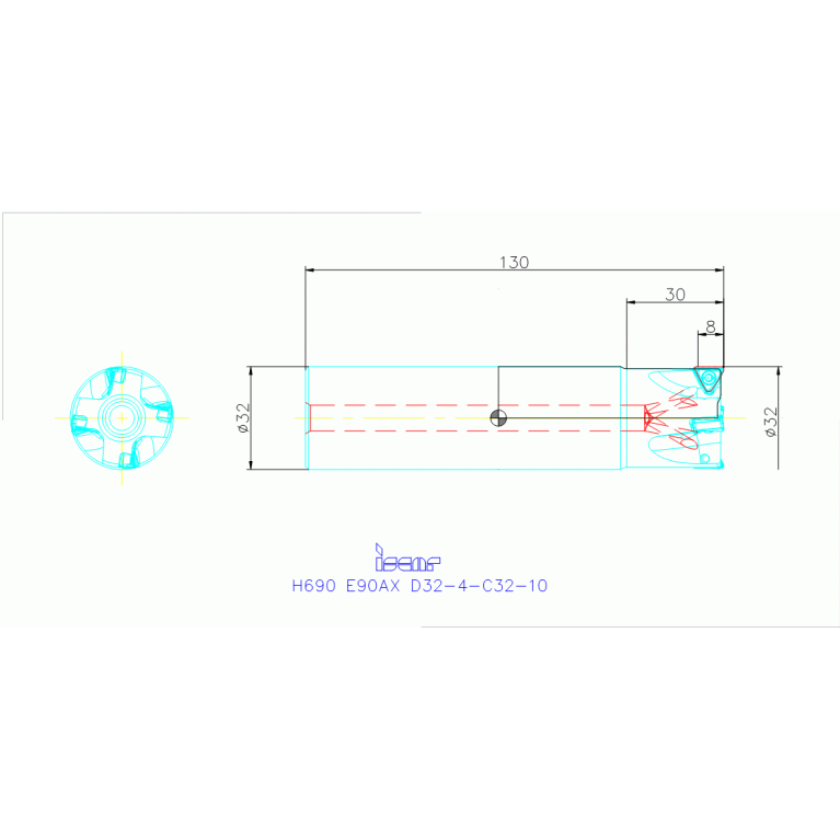 H690 E90AX D32-4-C32-10
