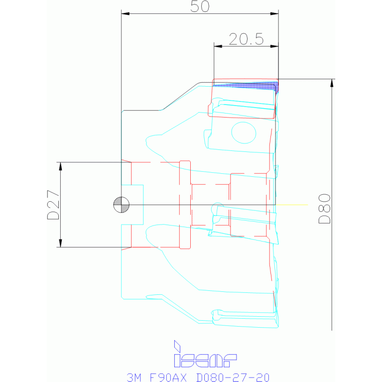 3M F90AX D080-27-20