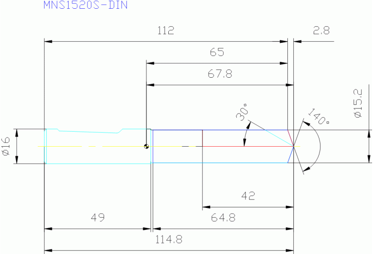 MNS1520S-DIN TF15