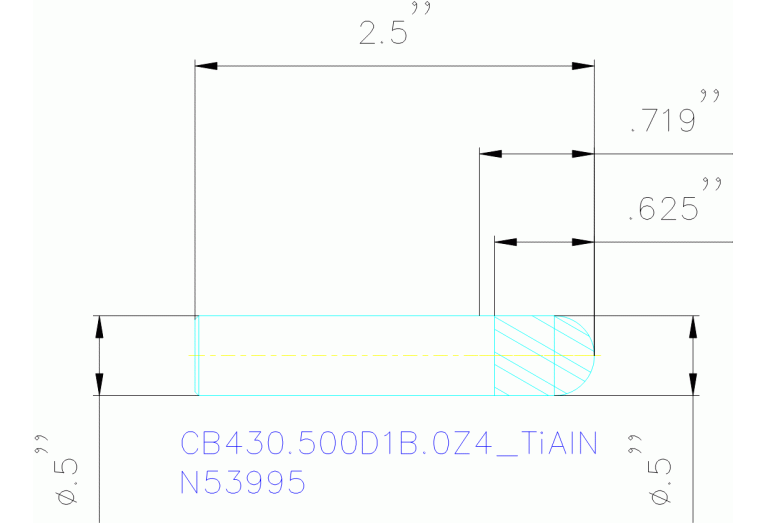 CB430.500D1B.0Z4 TIALN