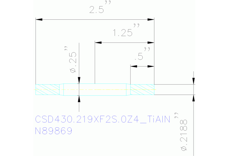 CSD430.219XF2S.0Z4 TIALN