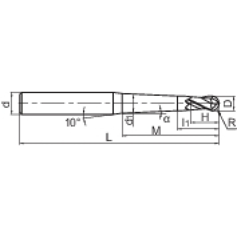 PM-2BC10-R0.75-M30 KMG405