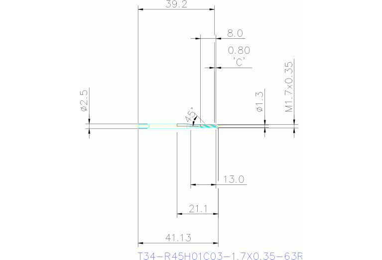 T34-R45H01C03-1.7X0.35-63R