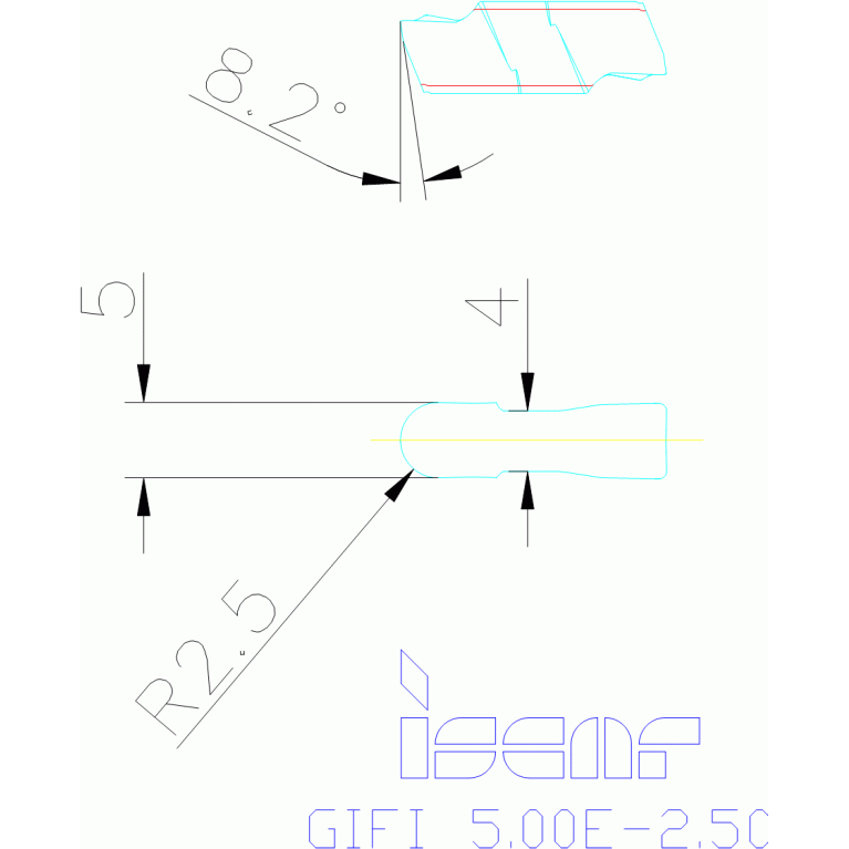 GIFI 5.00E-2.50 IC635