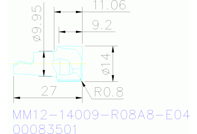 MM12-14009-R08A8-E04 F30M
