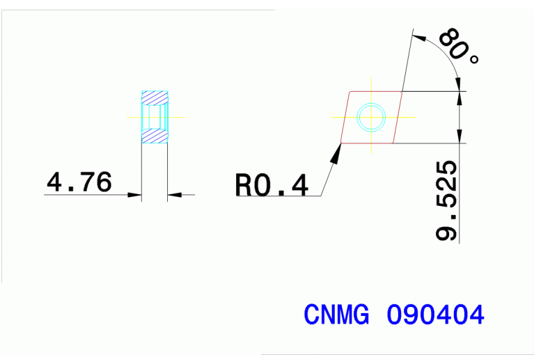 CNMG 090404 MT TT8125B