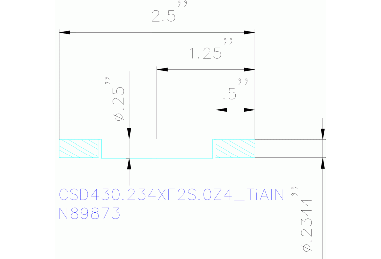 CSD430.234XF2S.0Z4 TIALN