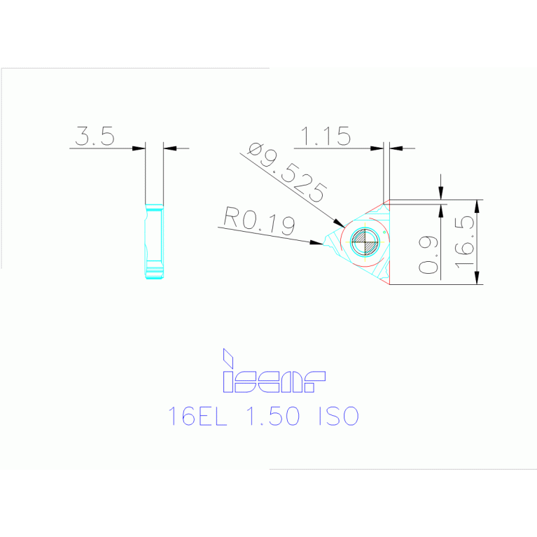 16EL 1.50 ISO IC08