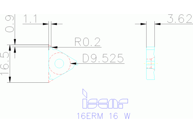 16ERM 16 W IC50M