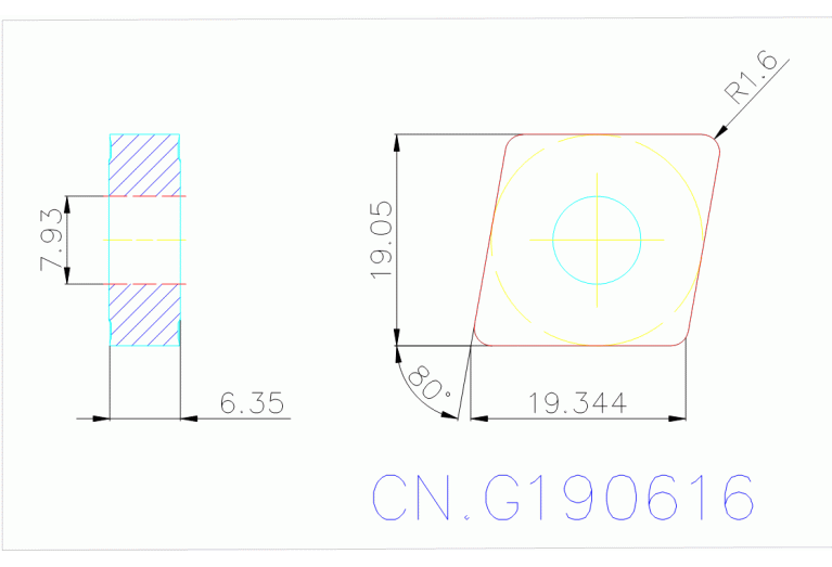 CNMG190616-RP5 WPP05G