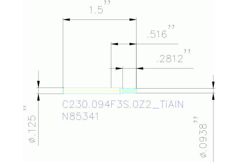 C230.094F3S.0Z2 TIALN