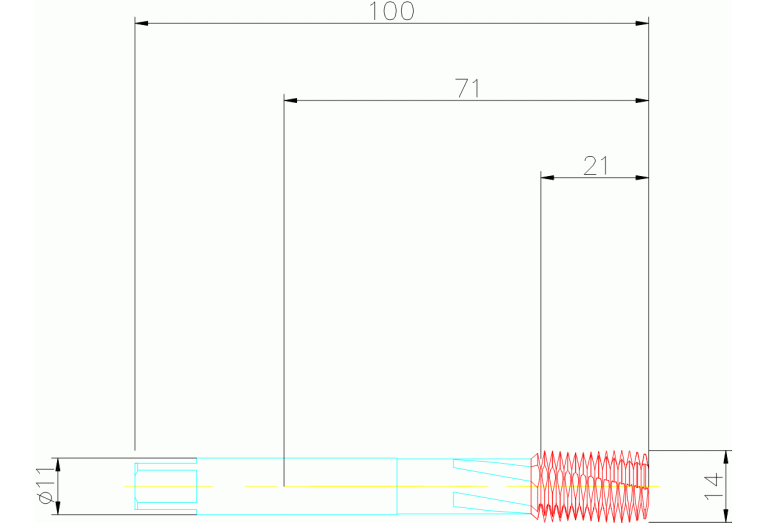 T300-SM100DB-M14X150D115